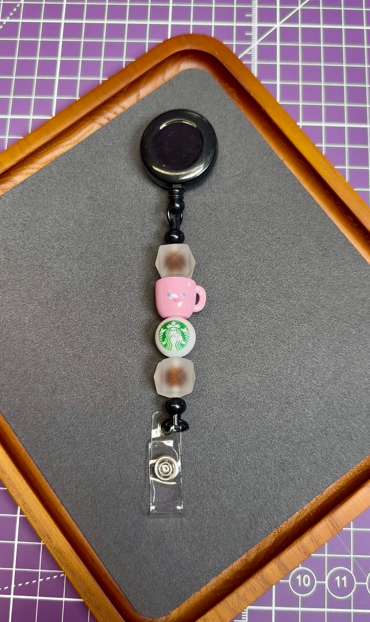 Beaded Badge Reels