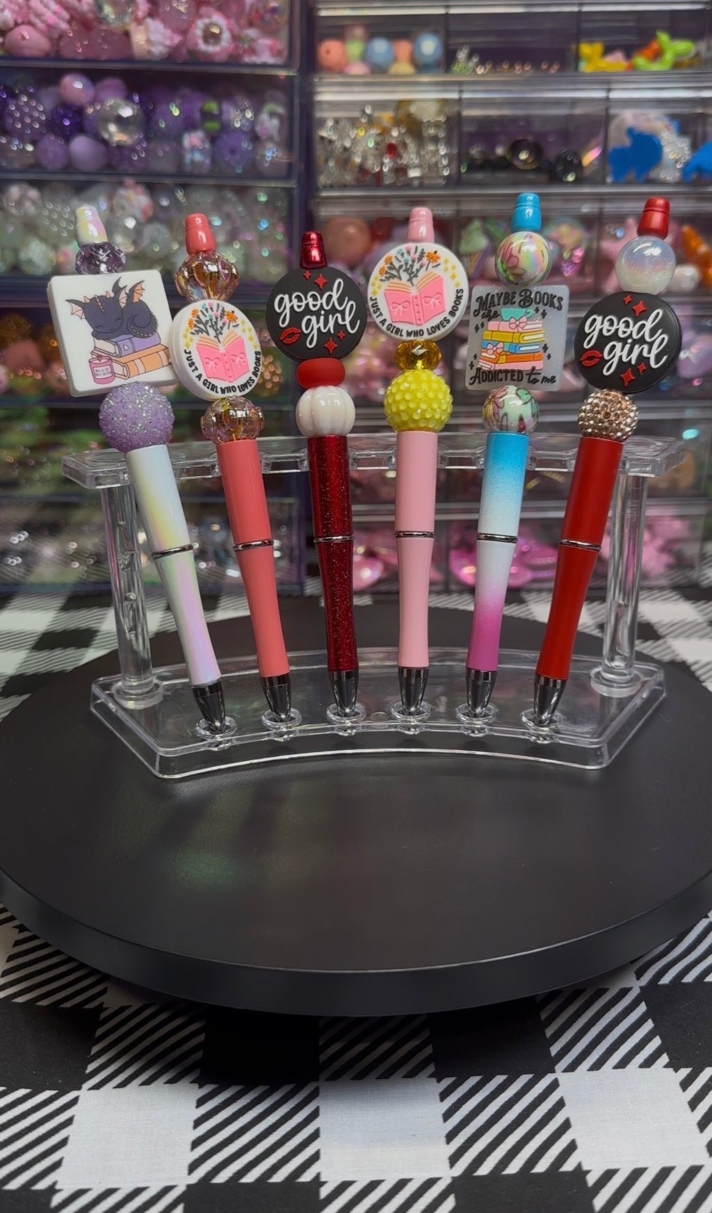 Beaded Pens Bookish Collection