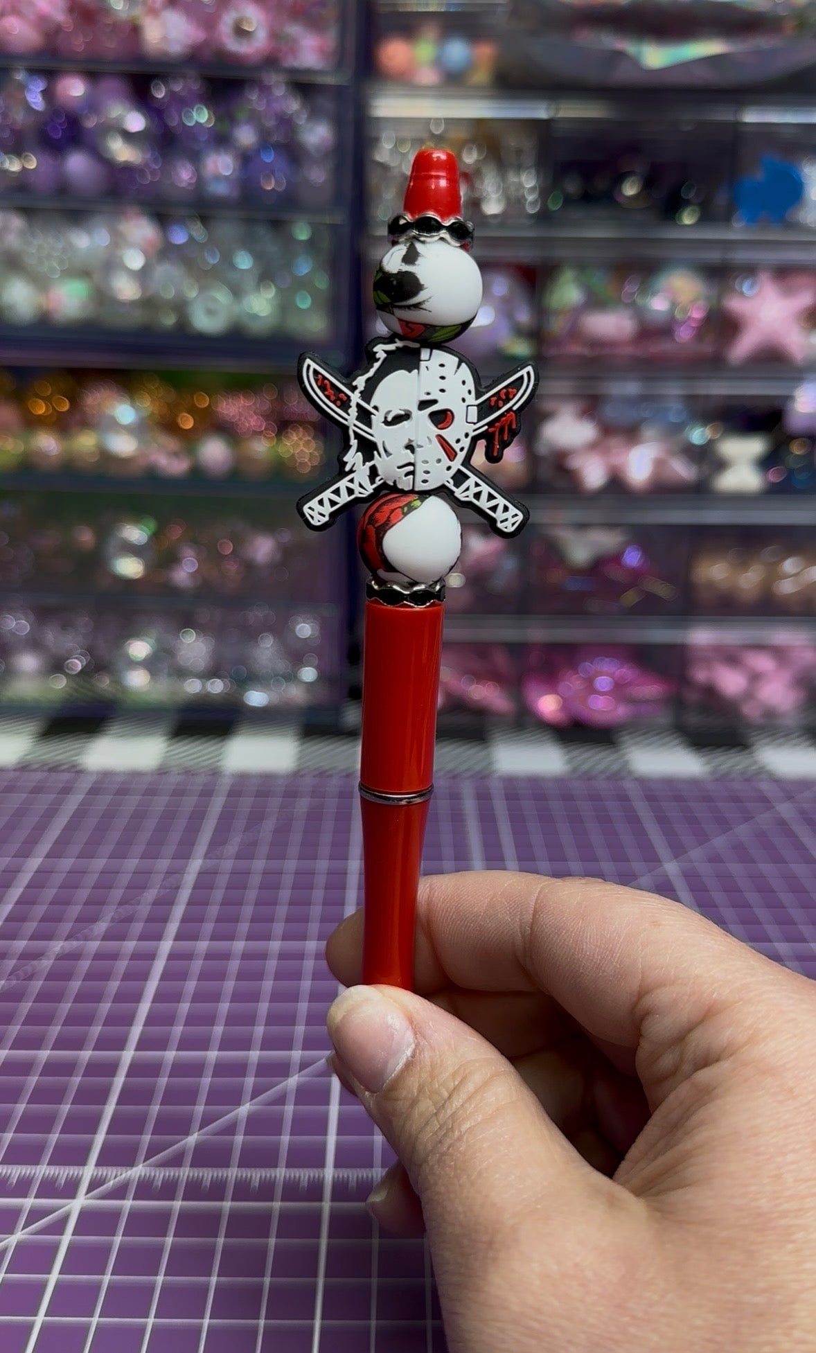 Beaded Pens - Halloween Collection