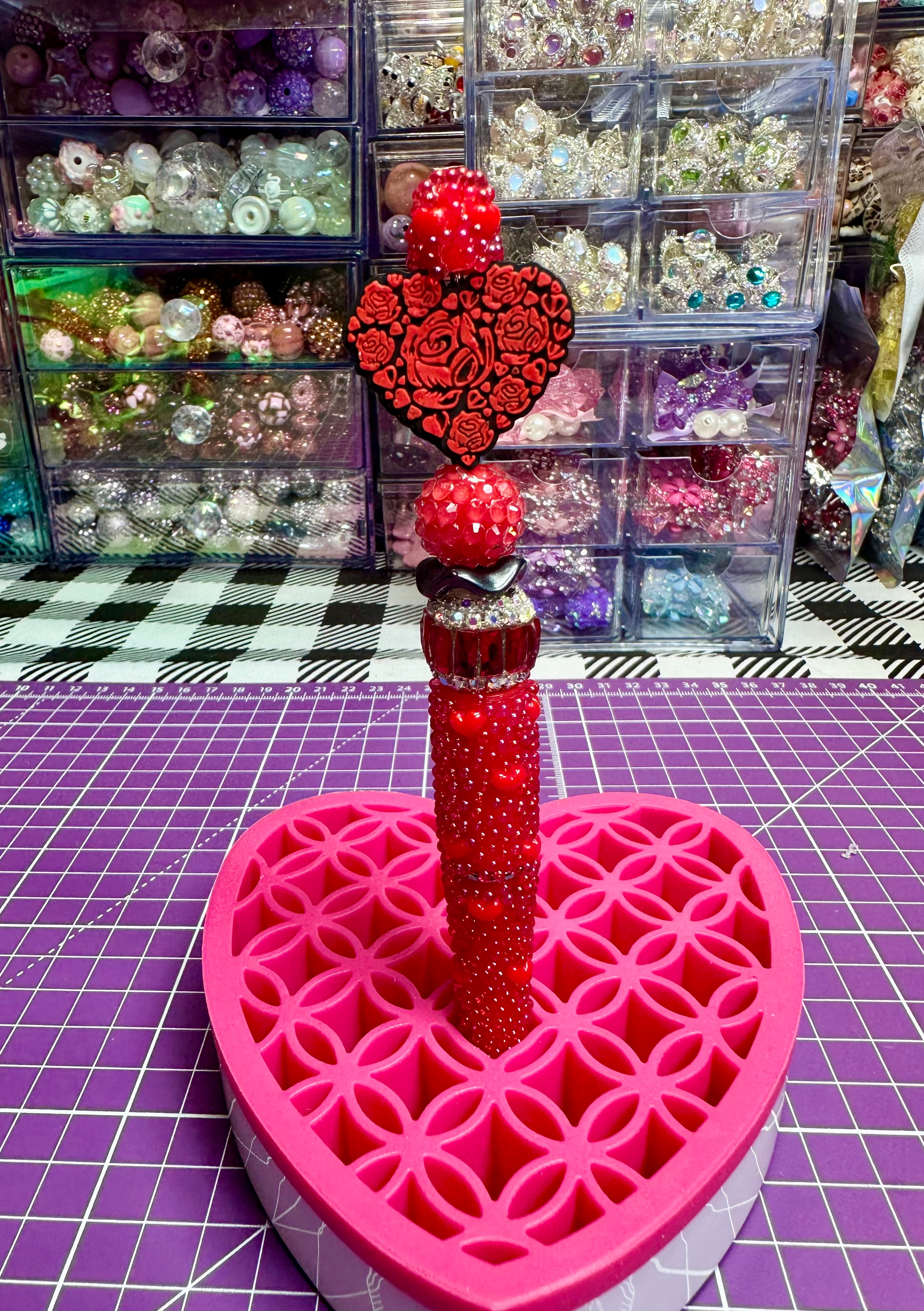 Beaded Pens - Valentine's Day Collection