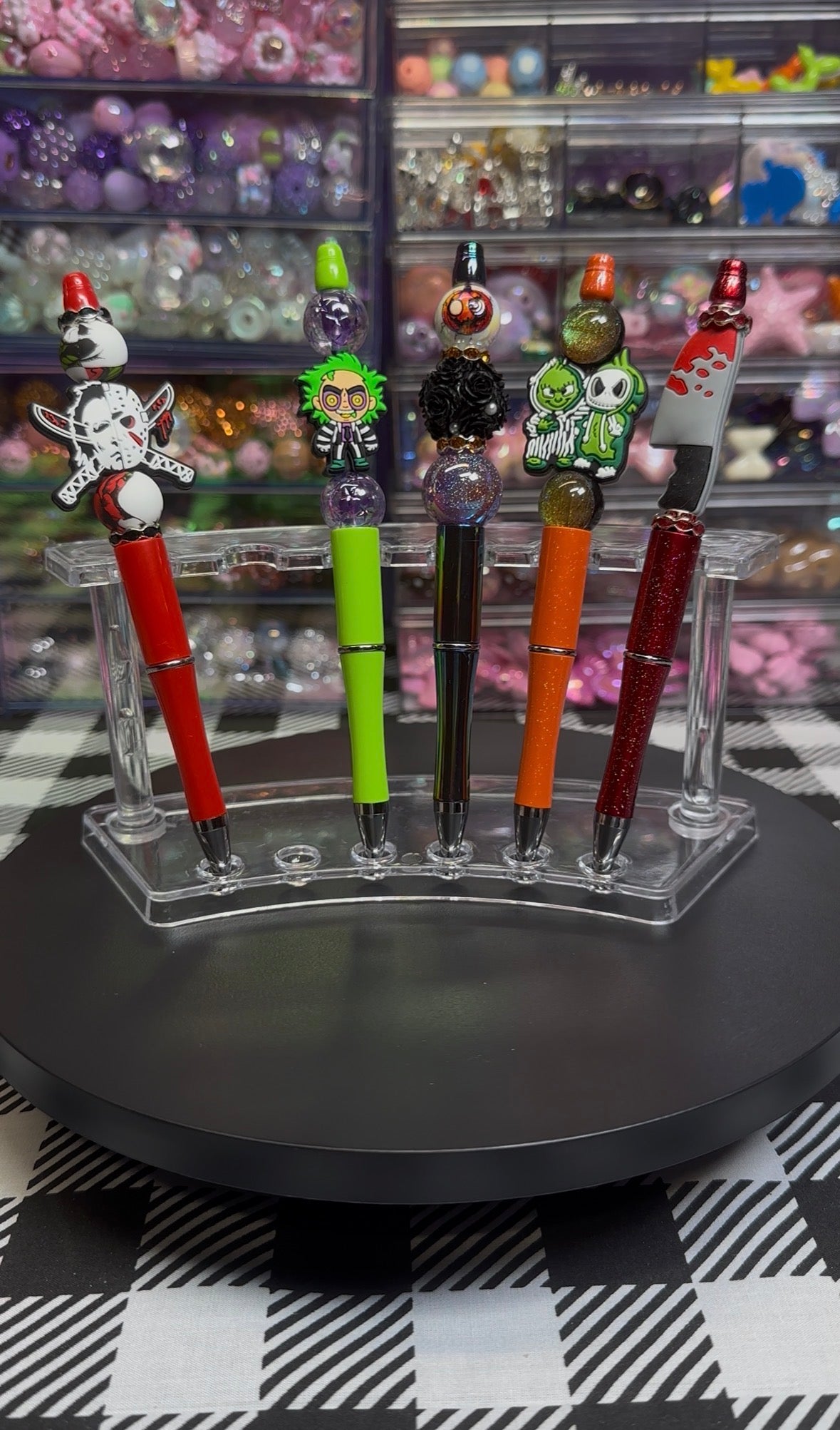 Beaded Pens - Halloween Collection
