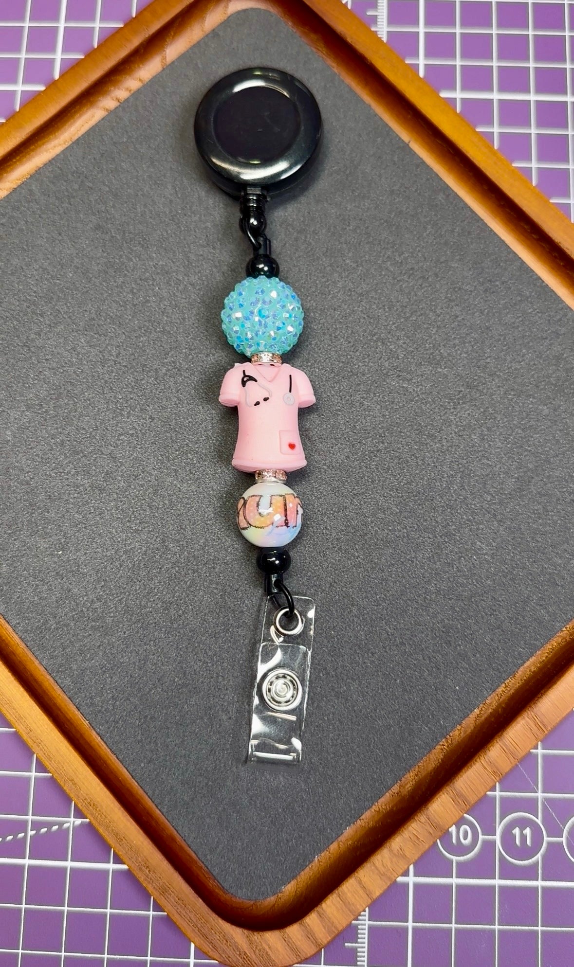 Beaded Badge Reels