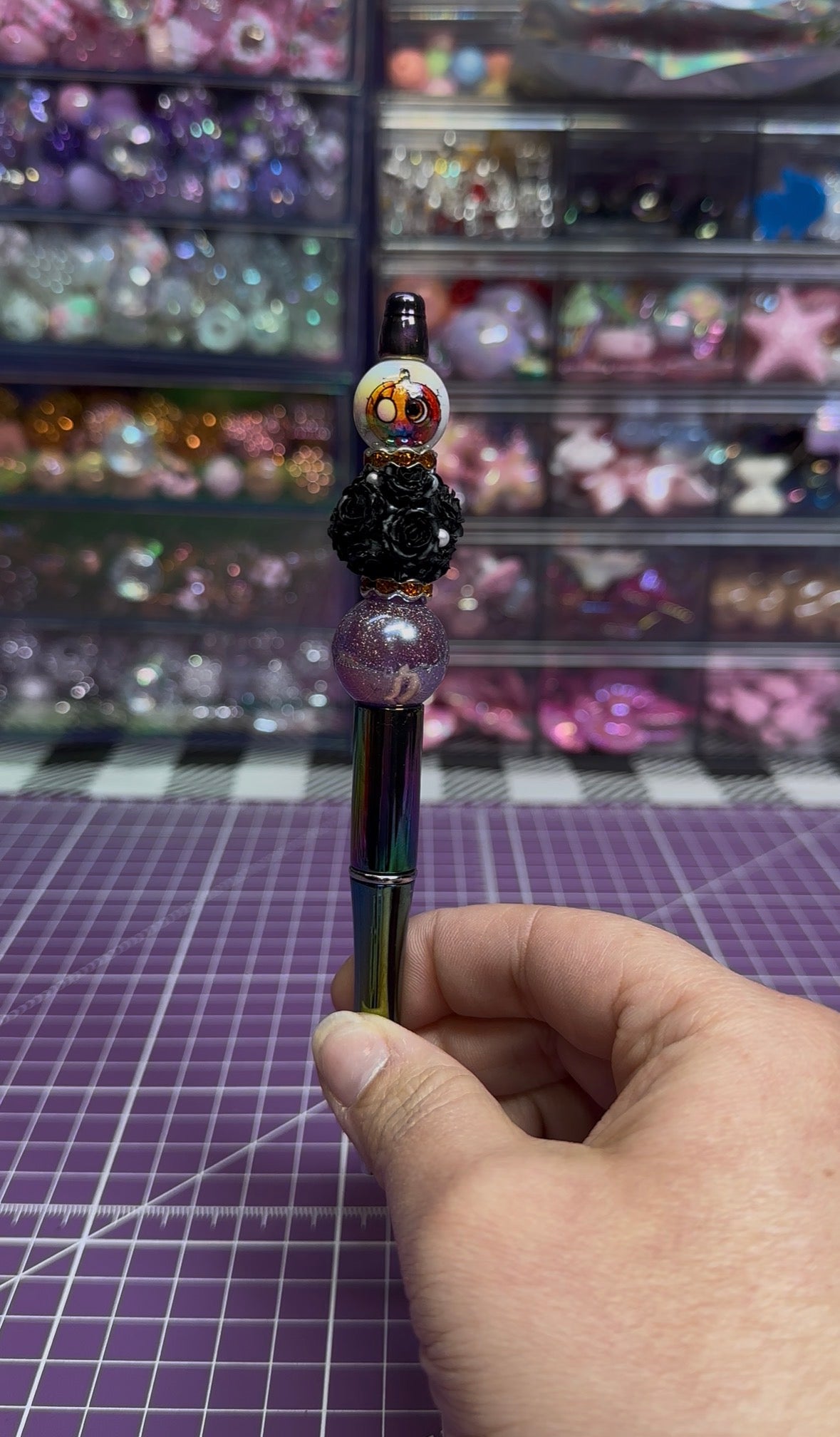 Beaded Pens - Halloween Collection