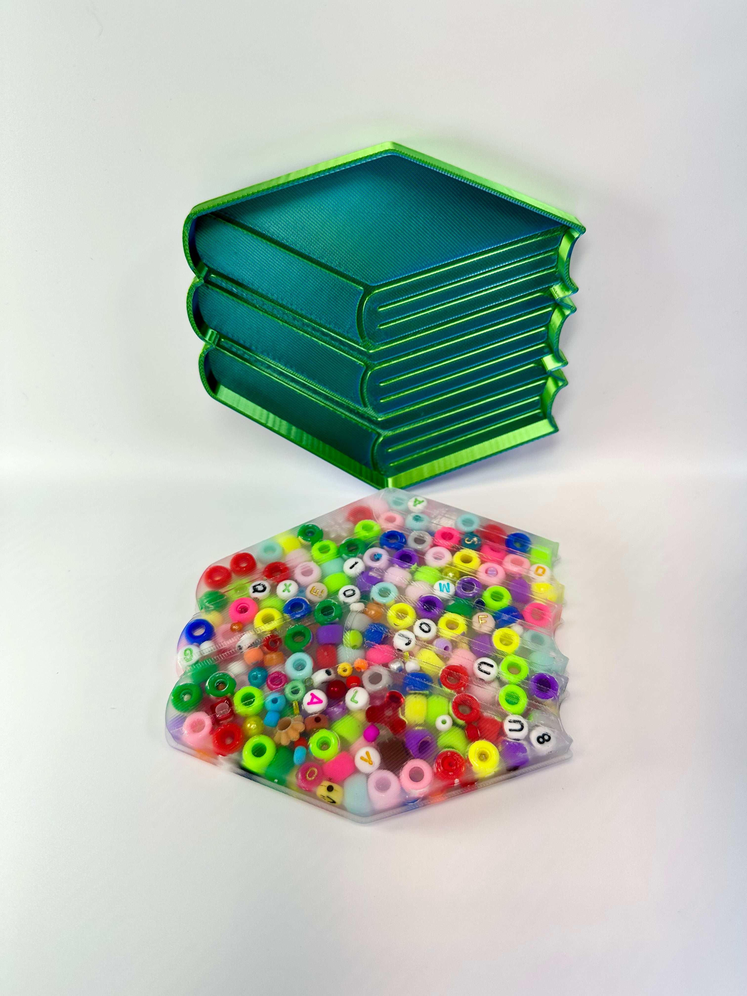 Stacked Books Picky Bestie. (Not Remeltable)