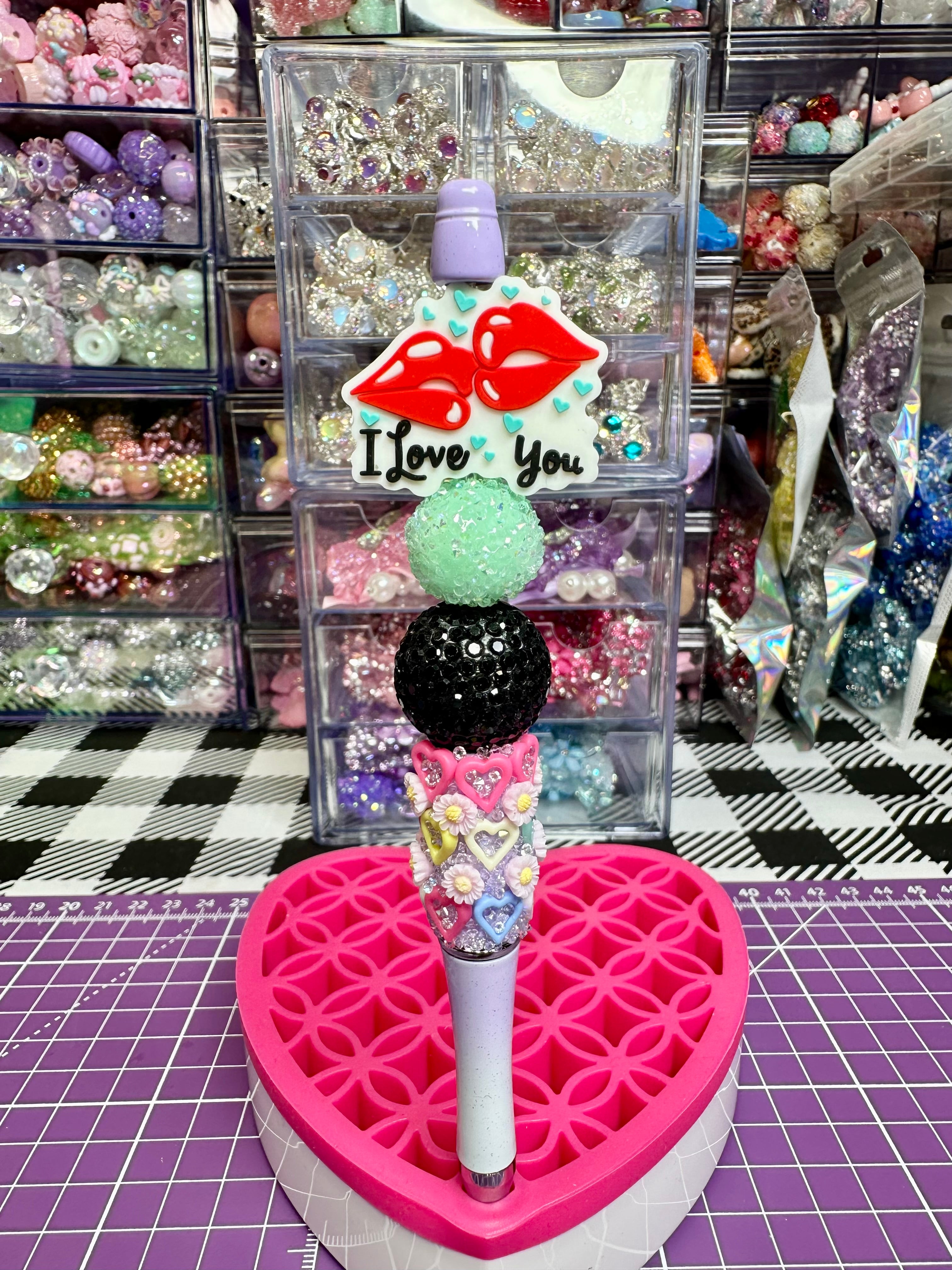 Beaded Pens - Valentine's Day Collection