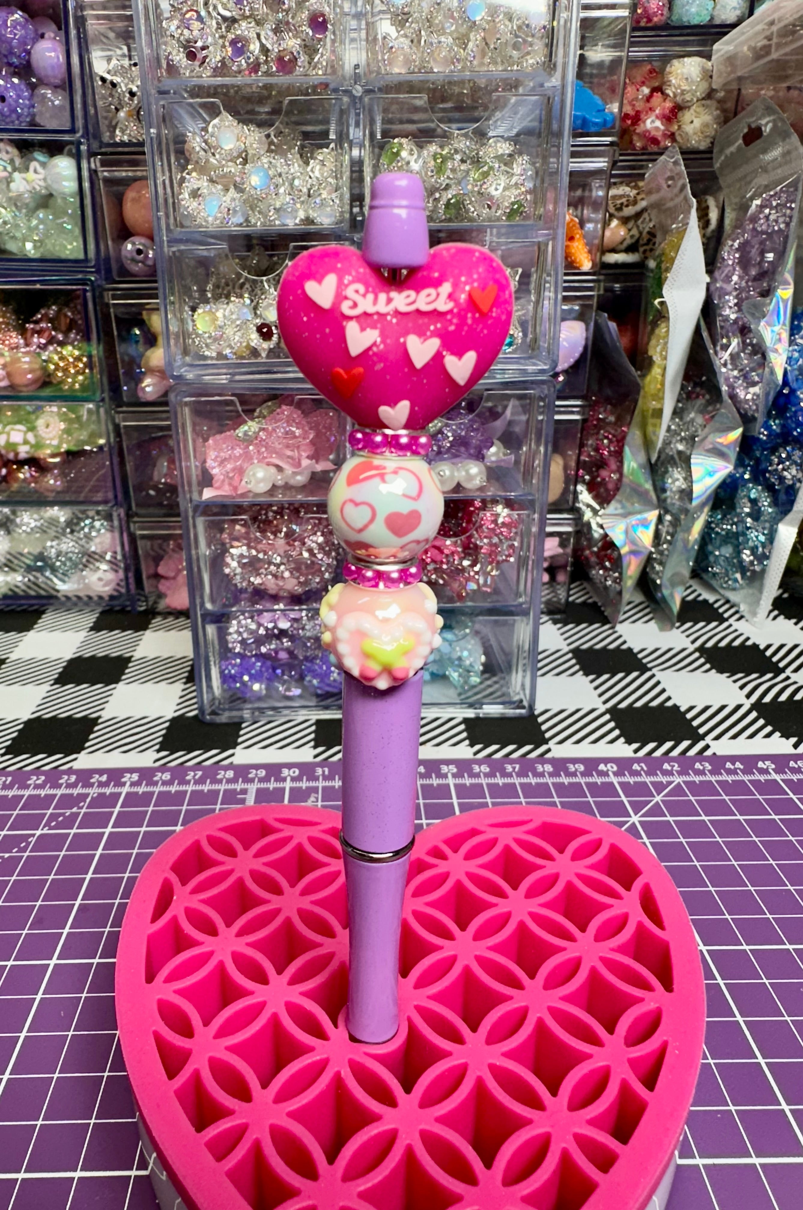 Beaded Pens - Valentine's Day Collection