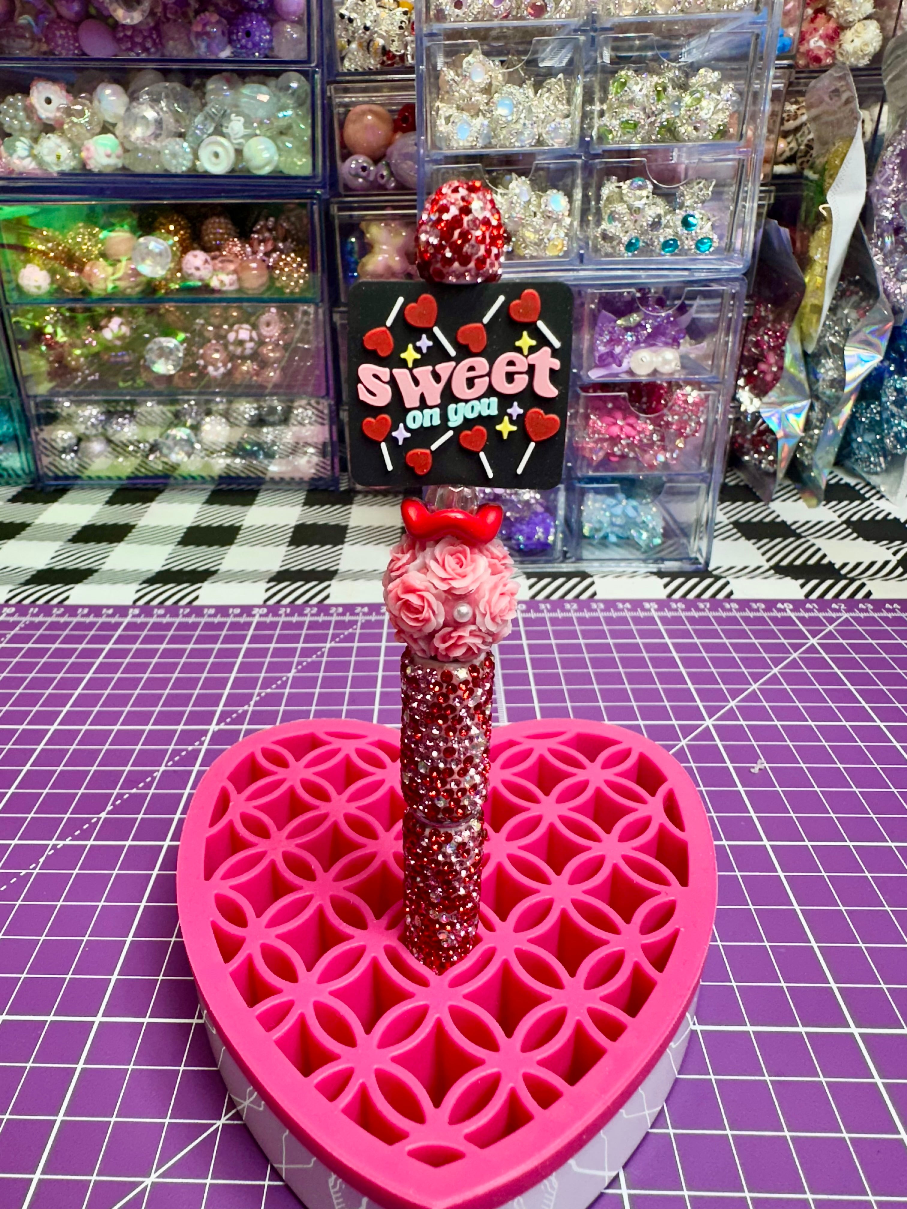 Beaded Pens - Valentine's Day Collection