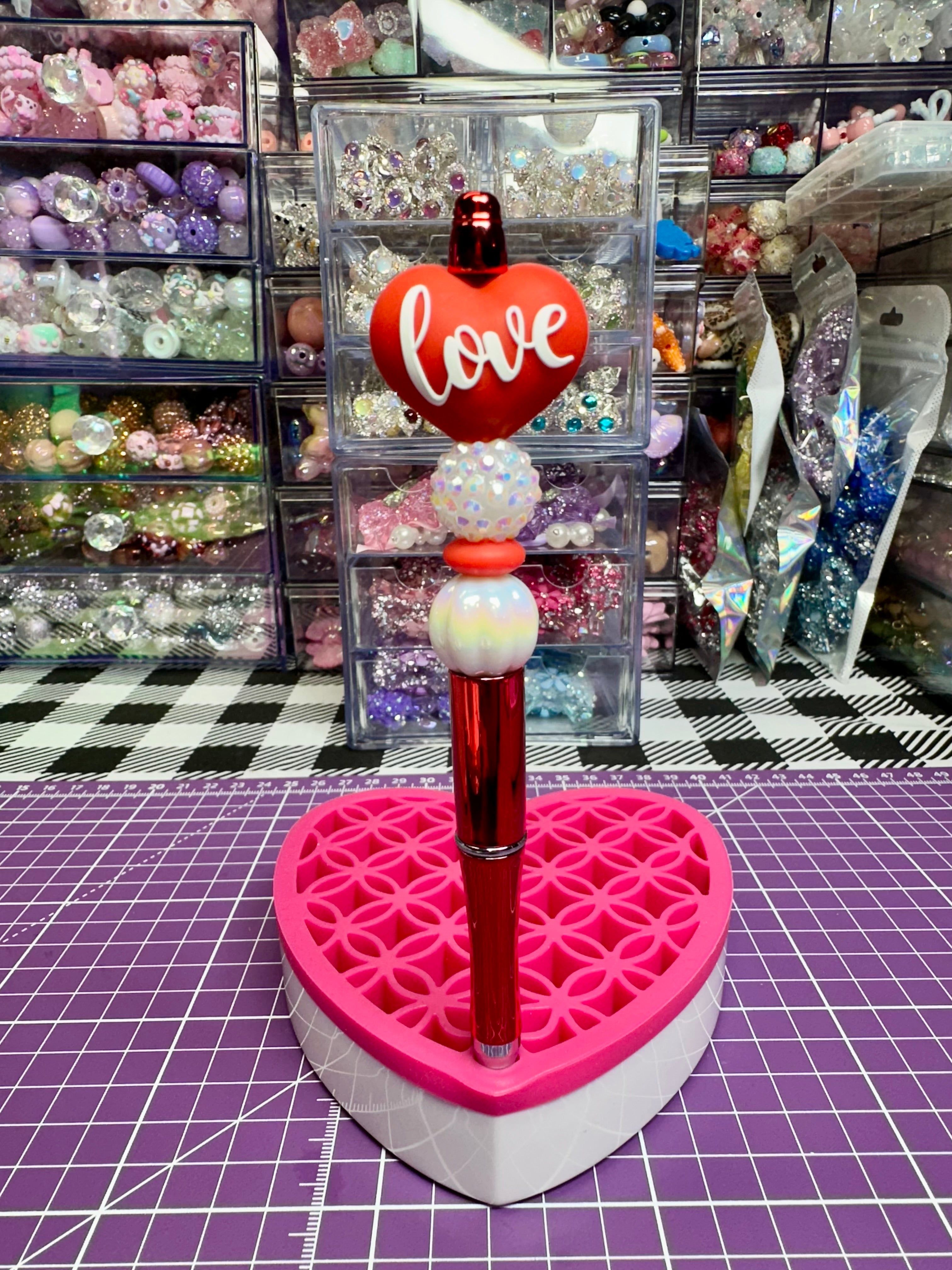 Beaded Pens - Valentine's Day Collection