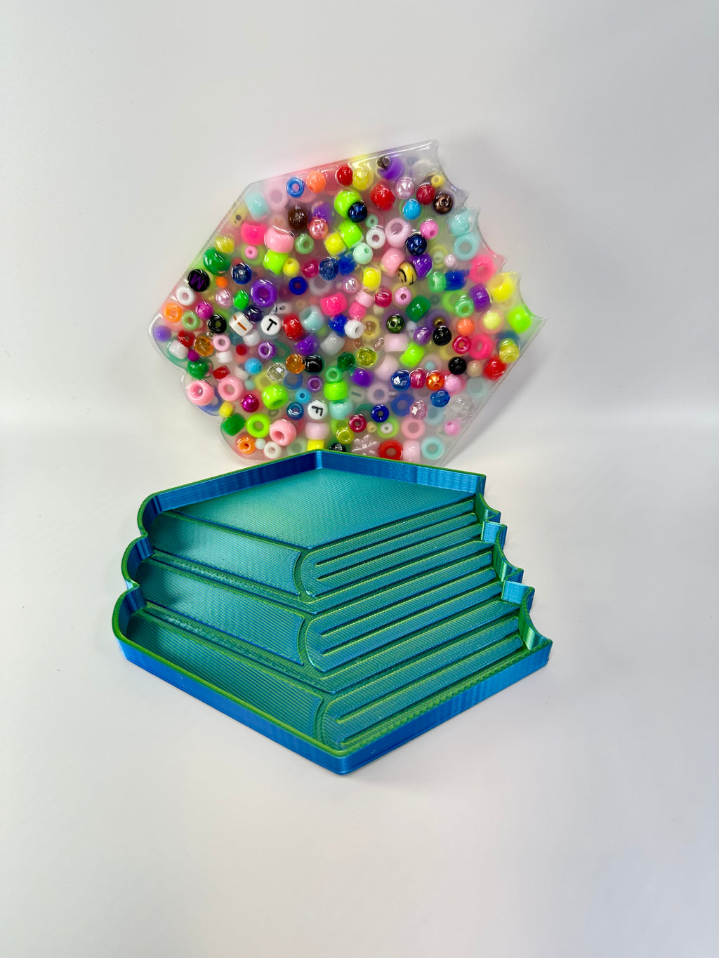 Stacked Books Picky Bestie. (Not Remeltable)