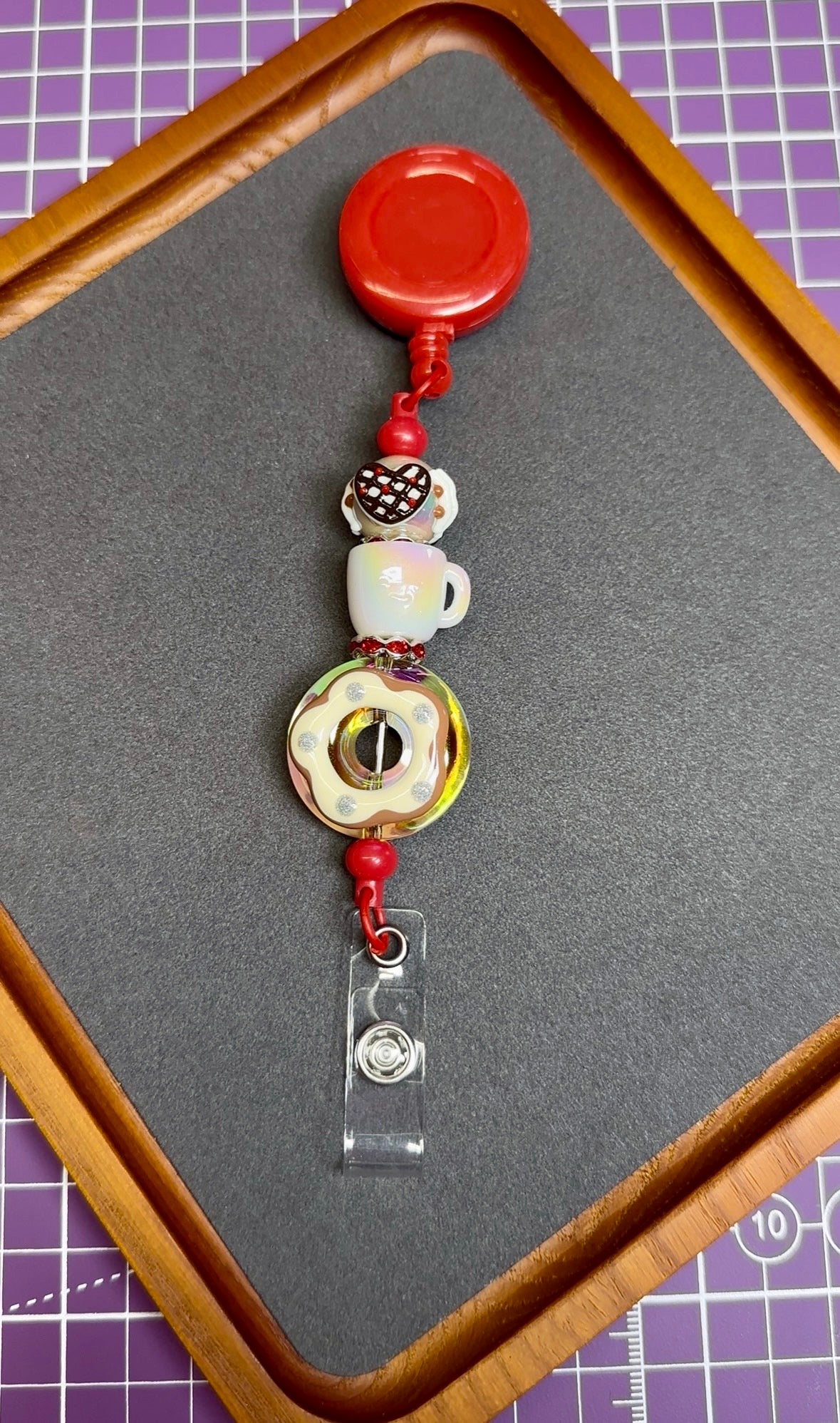 Beaded Badge Reels