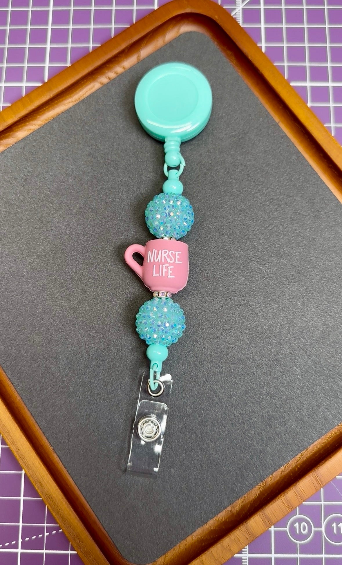 Beaded Badge Reels