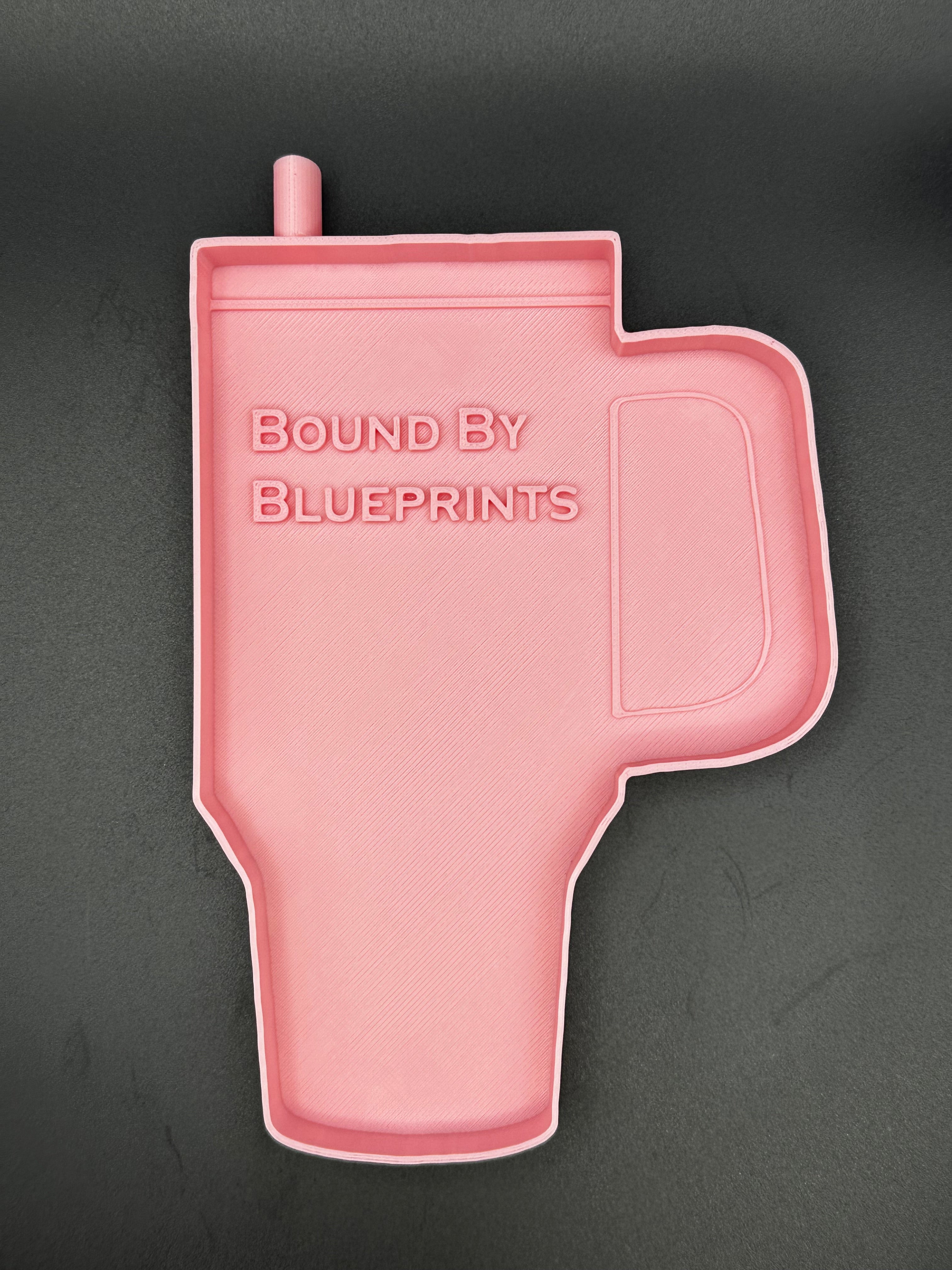 Large Tumbler Picky Bestie (Not Remeltable)- Colors May Vary. Limited Edition Fidget Toy for Anxiety Skin Picking Habits with 3D Printed Trays for Refills.