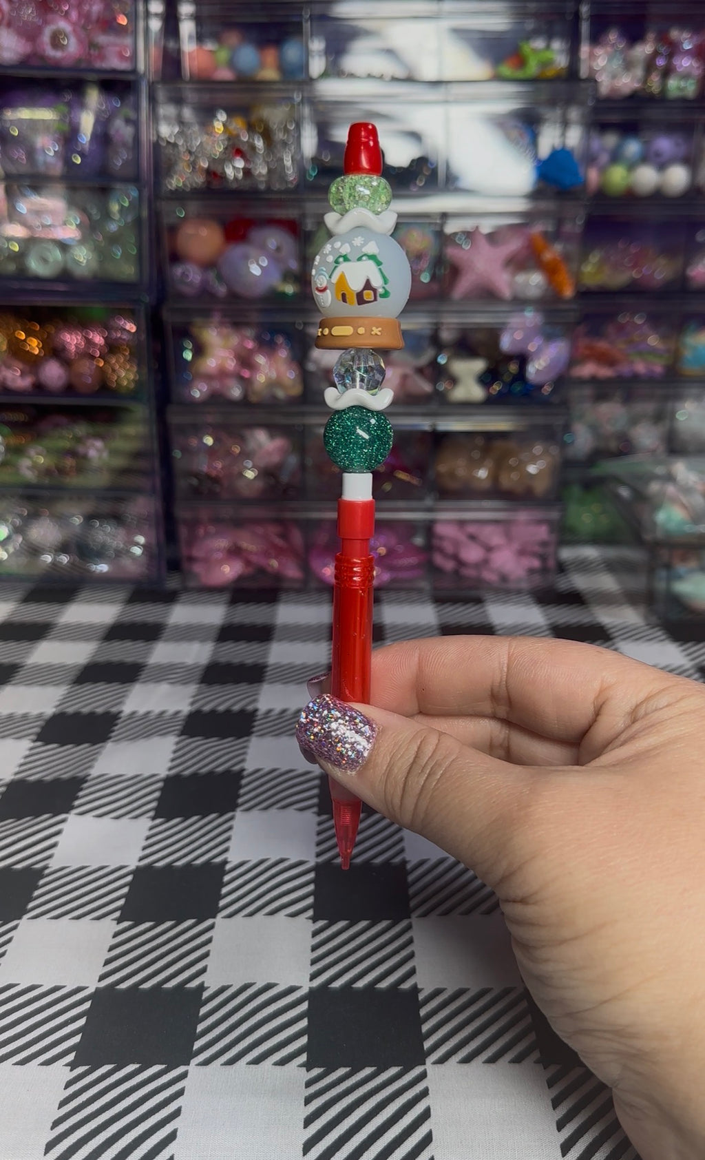 Beaded Mechanical Pencil