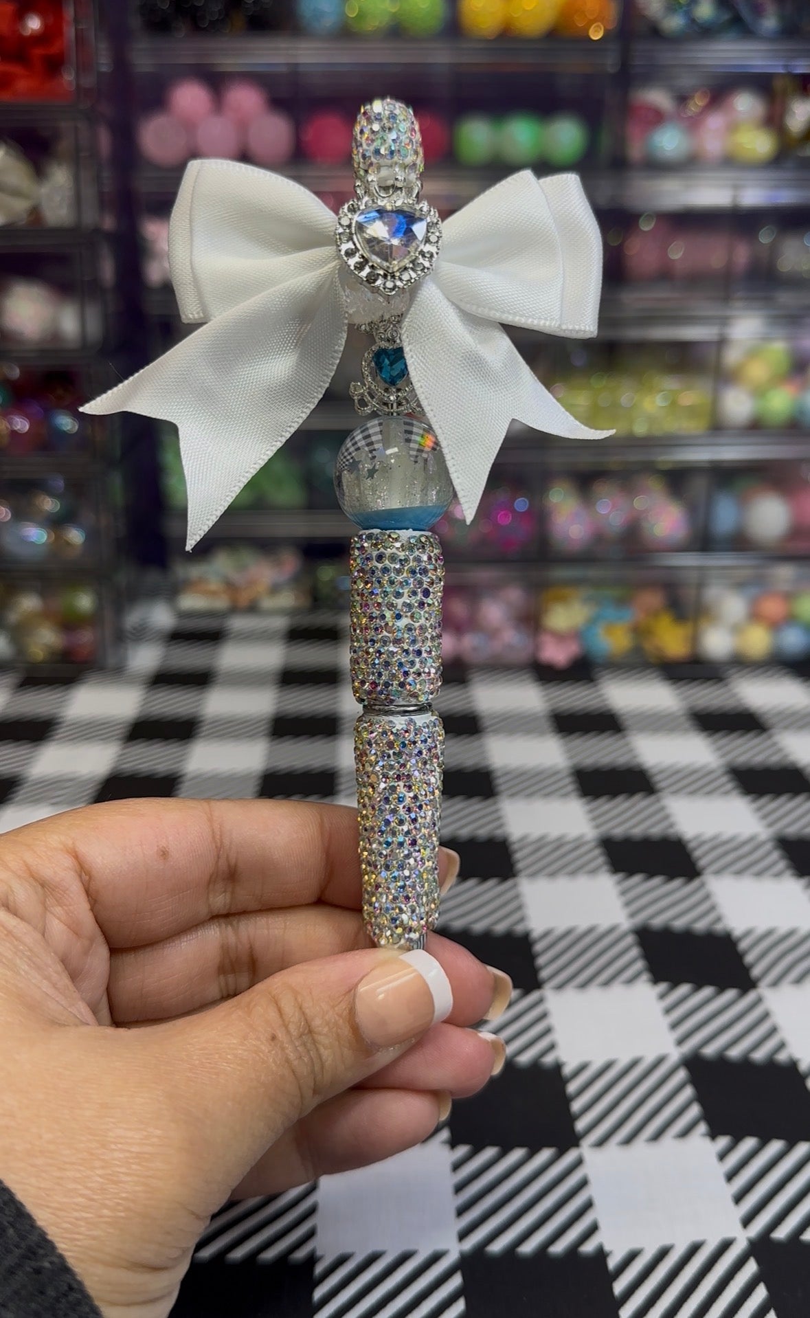 Beaded Pens with Cindy inspired Designs