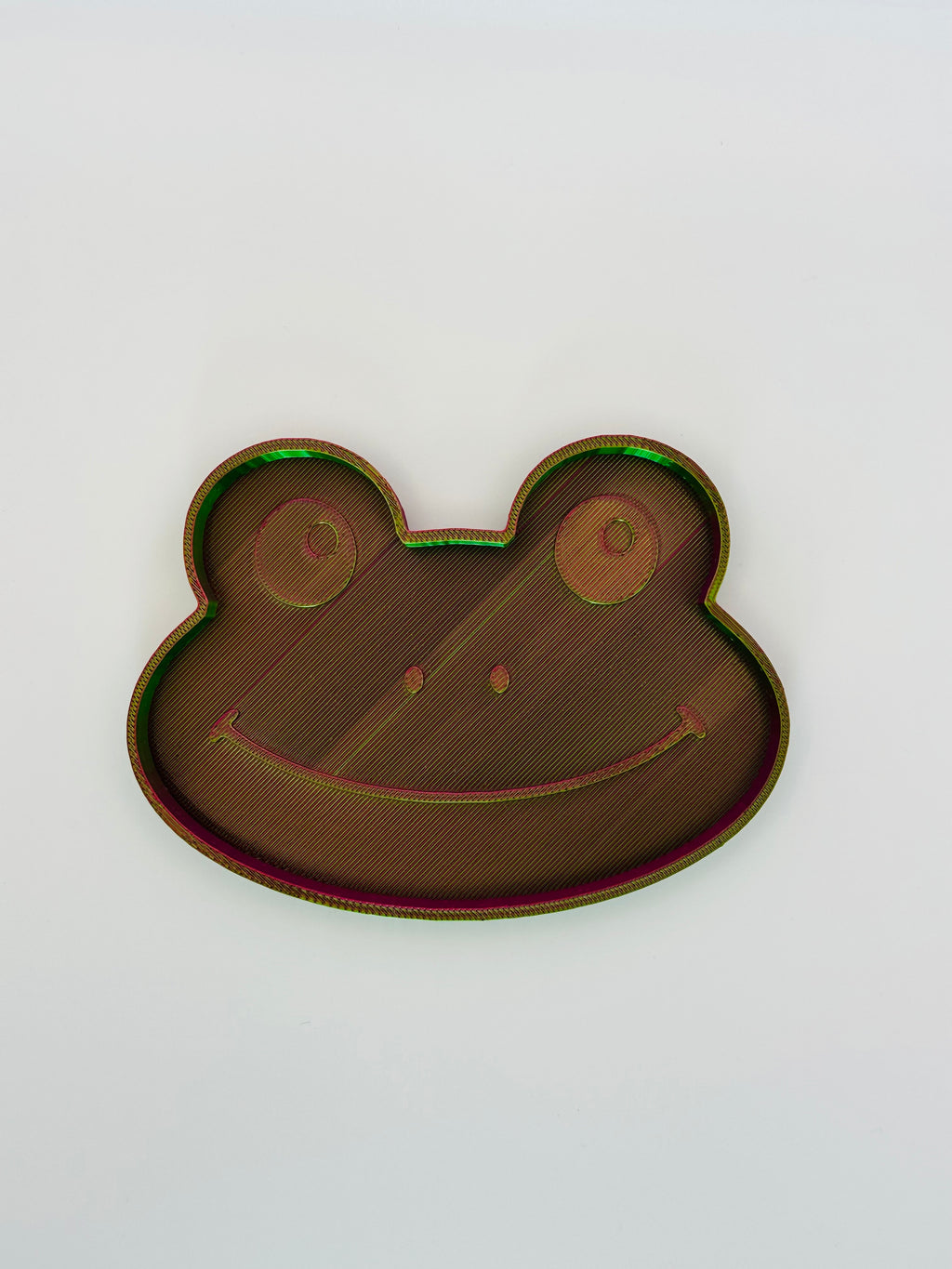 Large Froggy Picky Bestie (Not Remeltable)- Colors May Vary. Limited Edition Fidget Toy for Anxiety Skin Picking Habits with 3D Printed Trays for Refills.