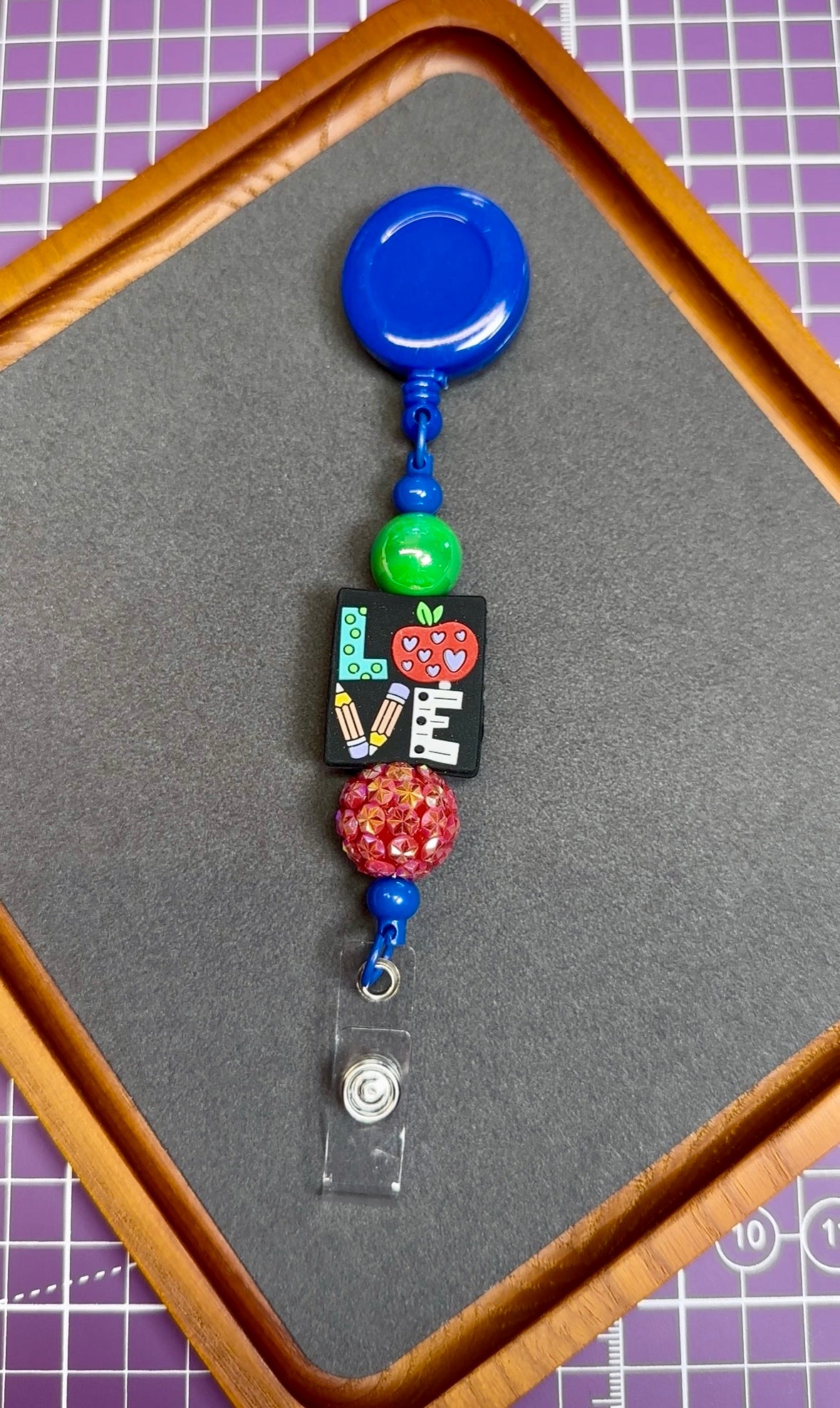 Beaded Badge Reels