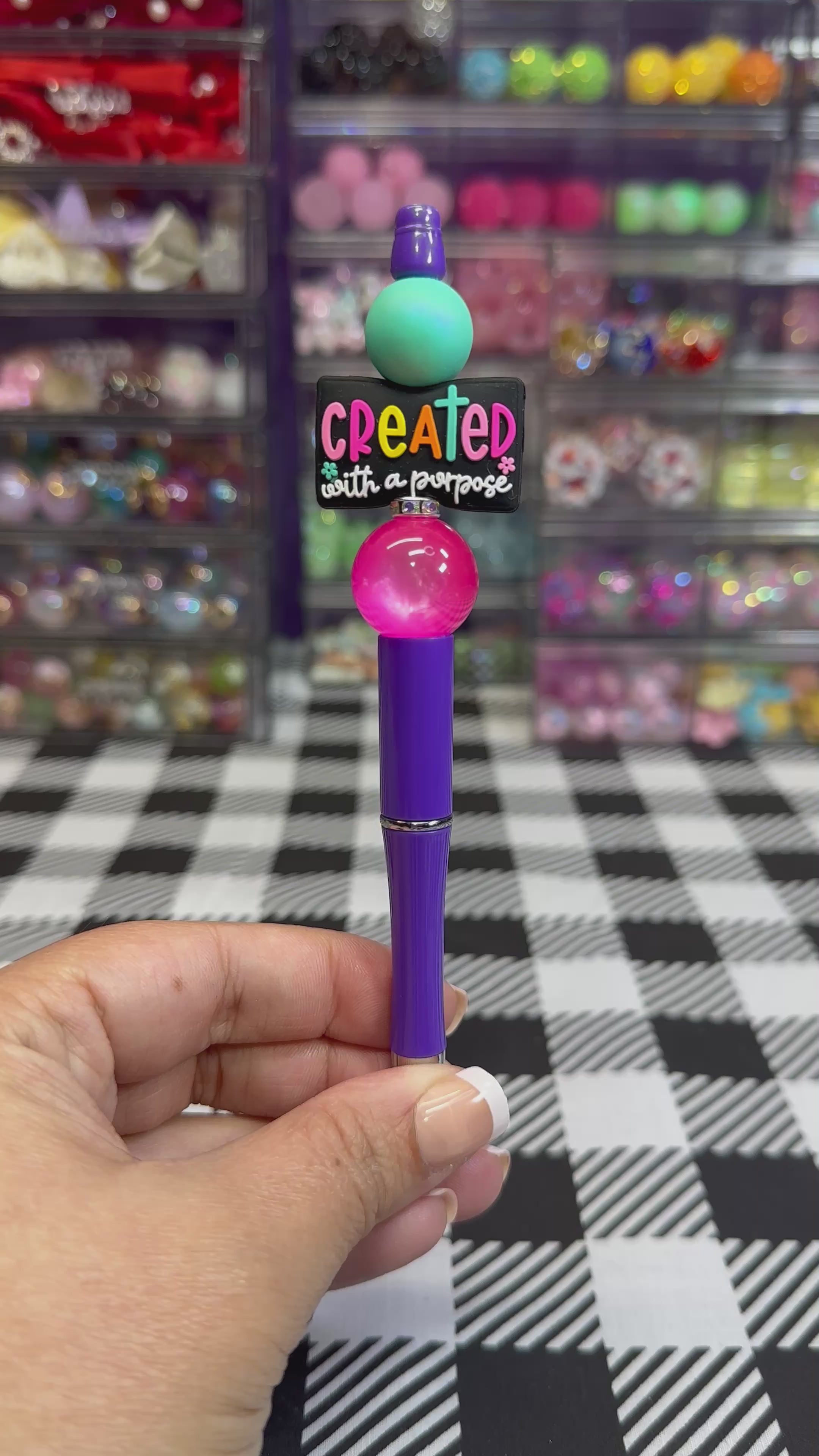 Cute and Unique Variety of Beadable Pens - A Collection with Colorful Designs and Unique Shapes