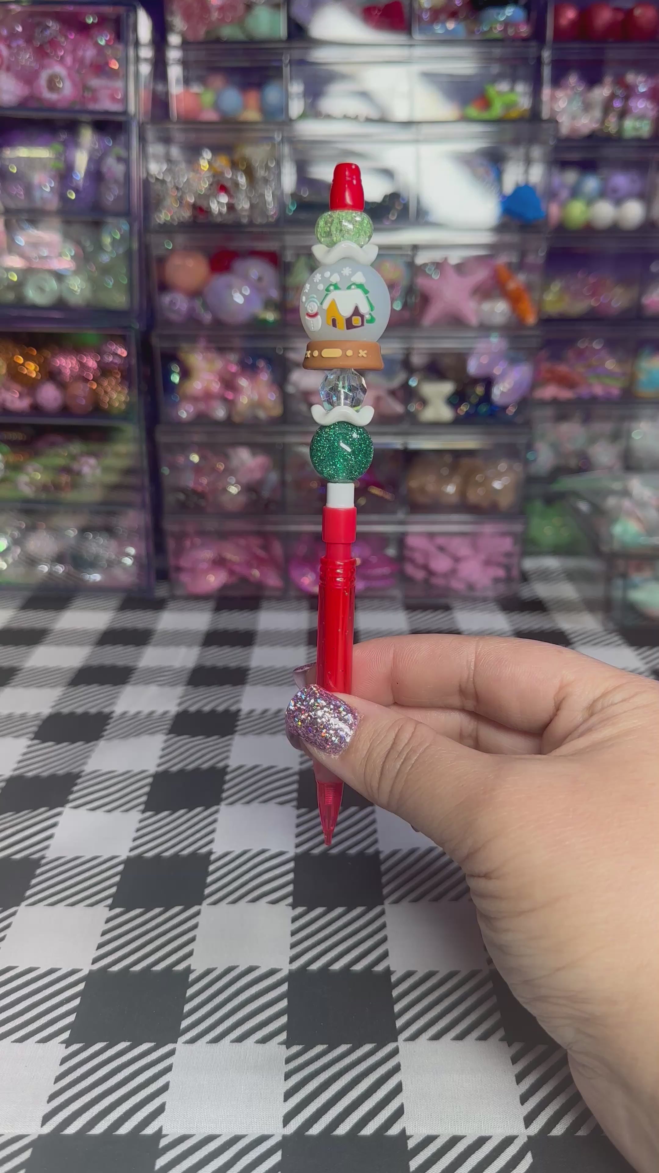 Beaded Mechanical Pencil